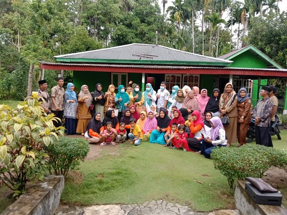 Pertemuan pertama pembinaan dasawisma di Korong Balanti Nagari Sikabu Kecamatan Lubuk Alung
